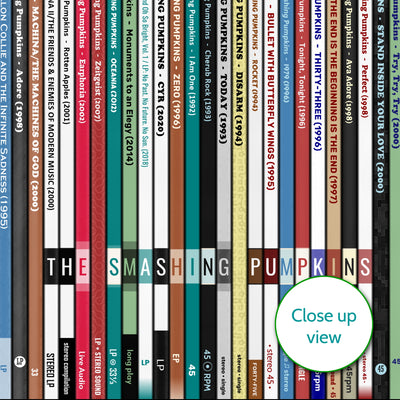 The Smashing Pumpkins Discography Print