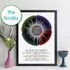 The Smiths Discography Print- Wheel